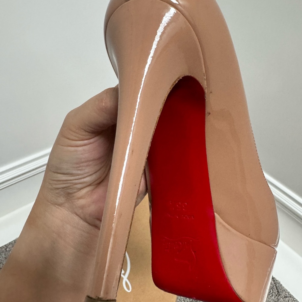 Christian Louboutin Nude Bianca 120 size 5.5 - Picture 8 of 12
